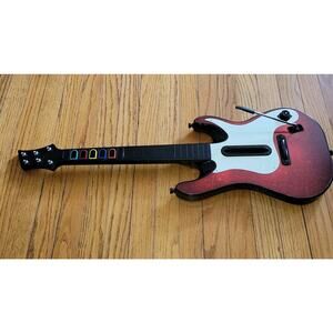 Guitar Hero Band Hero 5 Wireless Guitar Controller PS2 PS3 .95893.805 No Dongle